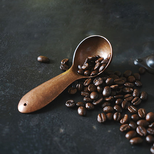 Hand Forged Copper Coffee Spoon