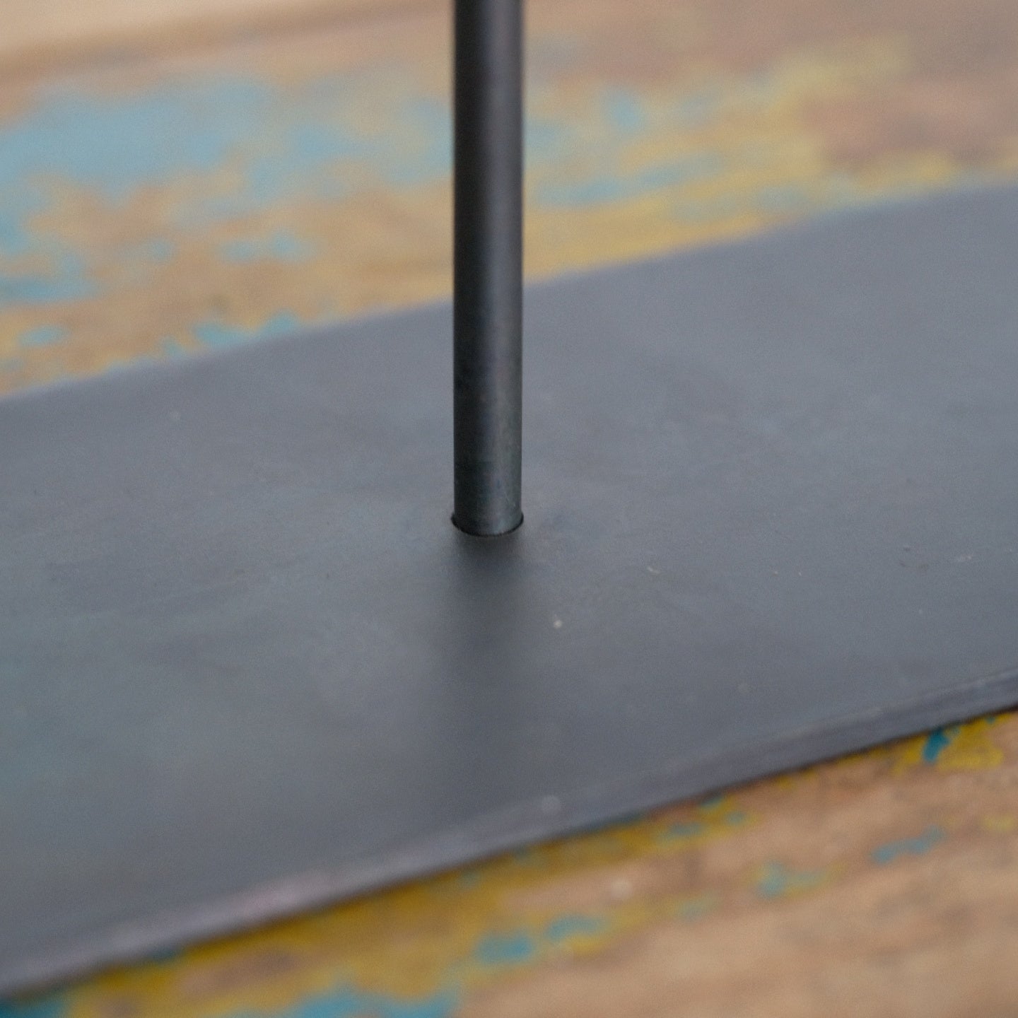 Hand Forged Metal Display Stand For Round And Ring Objects