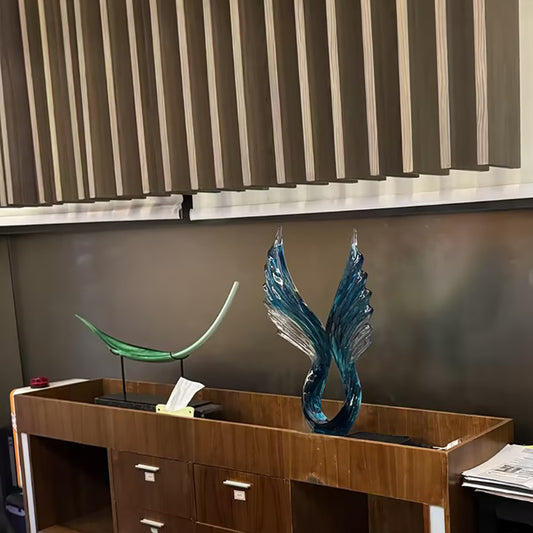 Double rod “U” Metal Display stand for sculptures