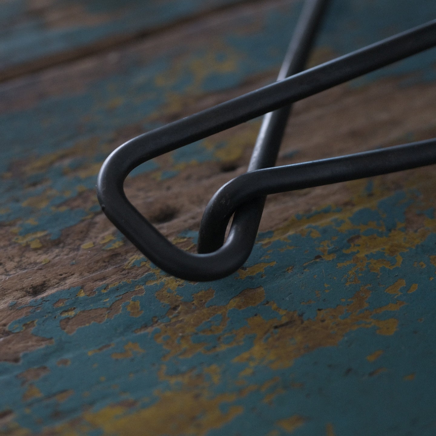 Hand Forged Iron Ladder Tea Light Tabletop Candle Holder