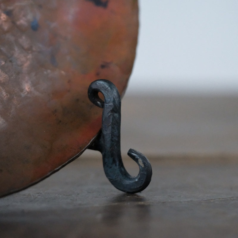 Hand Forged Metal Display Stand For Fossils