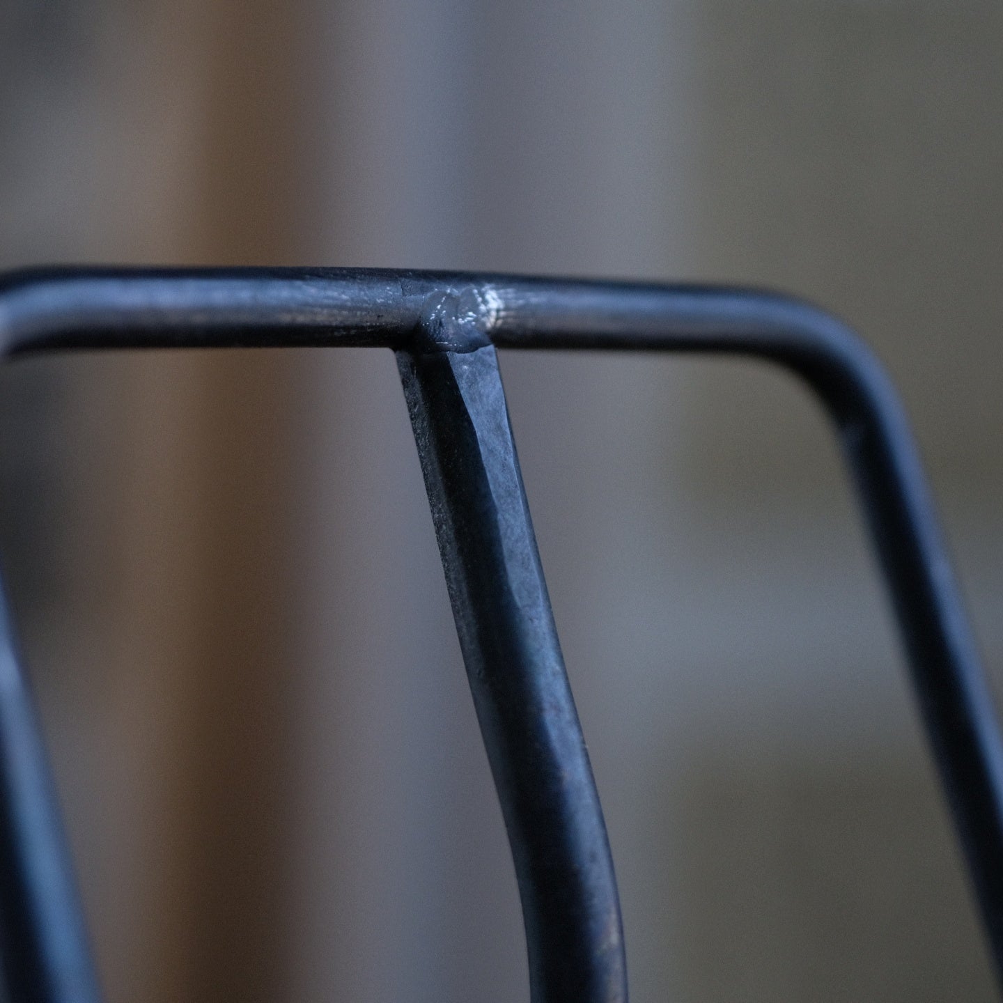 Hand Forged Metal Display Stand For Minerals