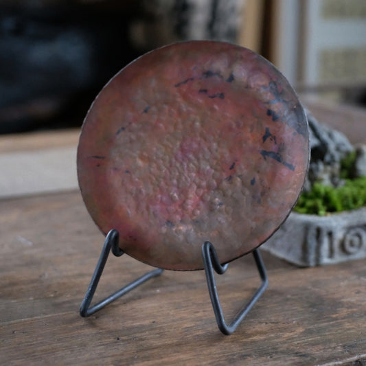 Hand Forged Metal Display Stand For Specimen