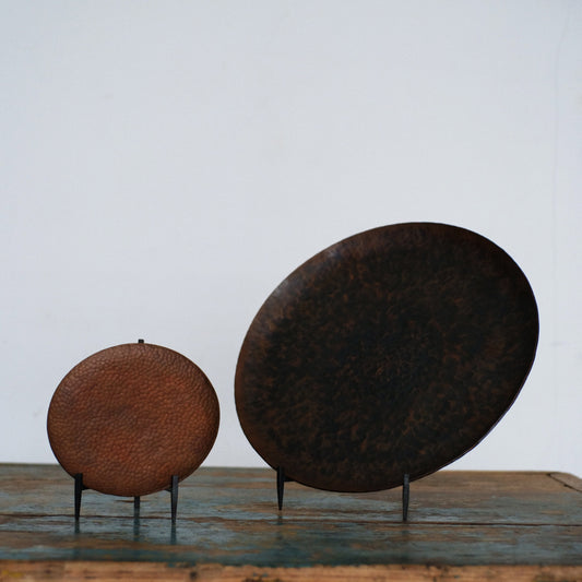 Hand Forged Metal Display Stand For Easel