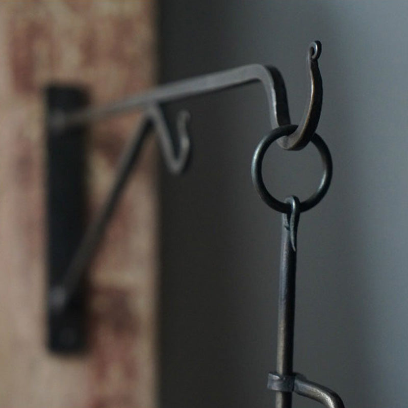 Hand Forged Plant Hanger Wall Iron Hook