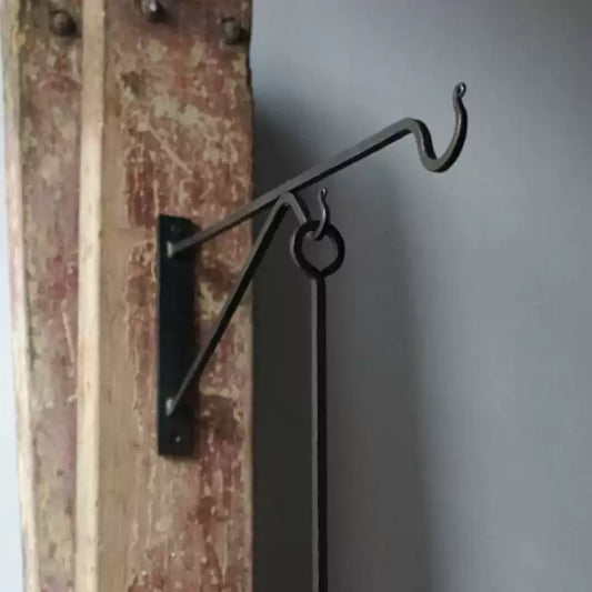 Hand Forged Plant Hanger Wall Iron Hook