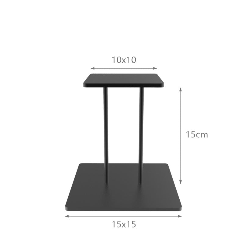 Hand Forged Heightened Vase Metal Display Stand