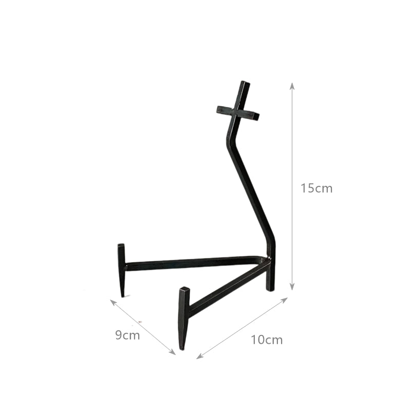 Hand Forged Metal Display Stand For Easel