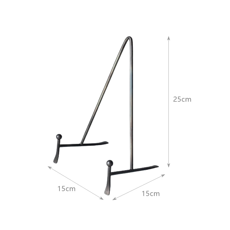 Hand Forged Metal Display Stand For Plate