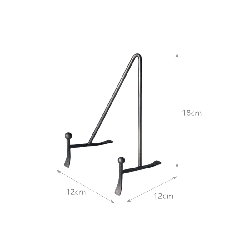 Hand Forged Metal Display Stand For Plate