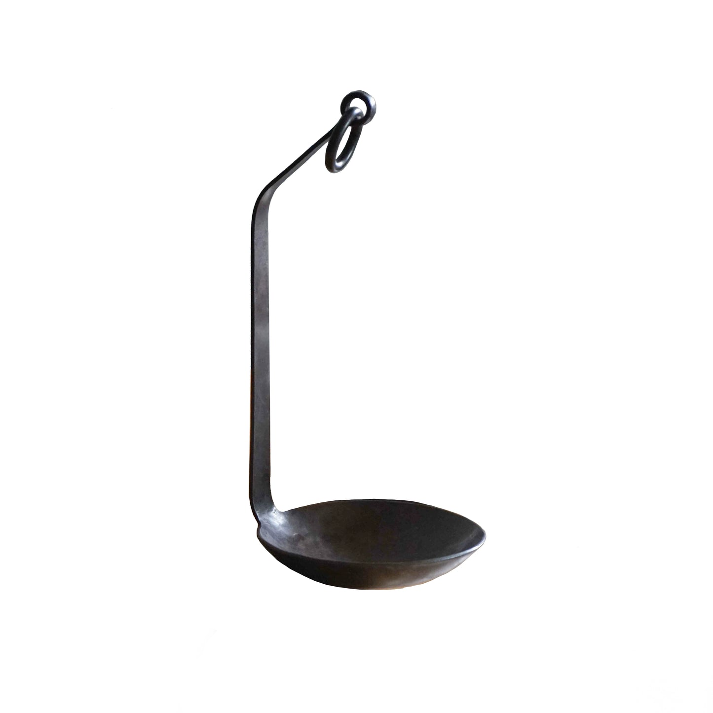 Hand Forged Long Handle Ladle Style Tealight Wall Candle Holder