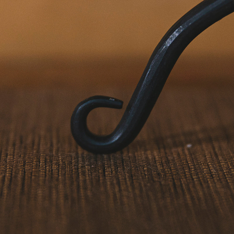 Three-legged Taper Iron Tabletop Candle Holder