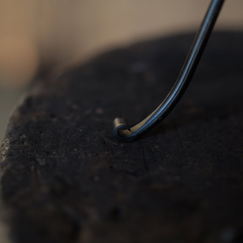 Vintage Forged Iron Wall Mount Curve Candle Holder