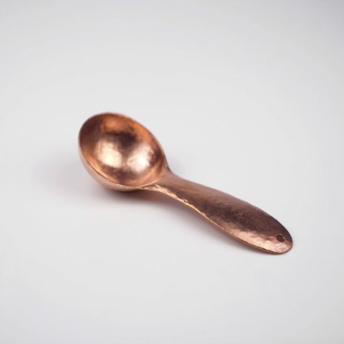 Hand Forged Copper Coffee Spoon