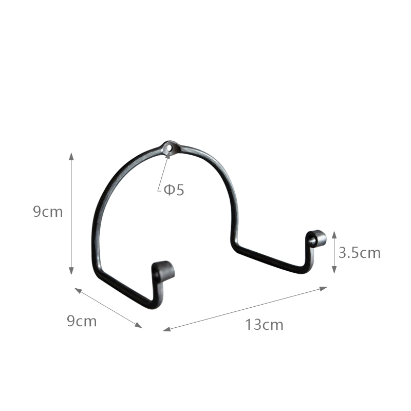 Hand Forged Metal Wall Mount Display For Picture Frame