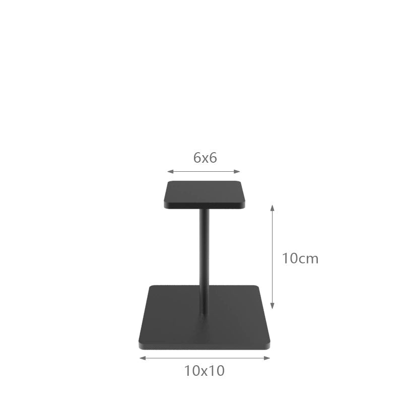 Hand Forged Heightened Vase Metal Display Stand