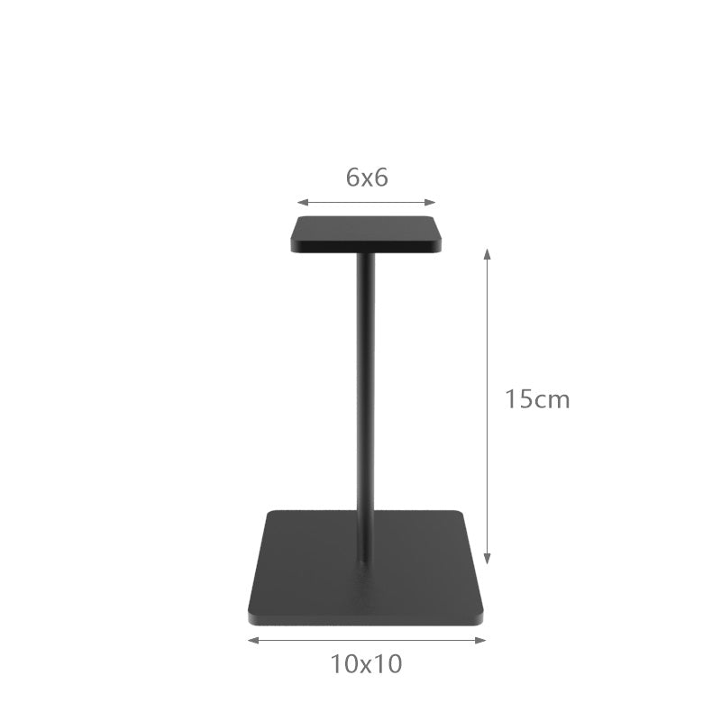 Hand Forged Heightened Vase Metal Display Stand