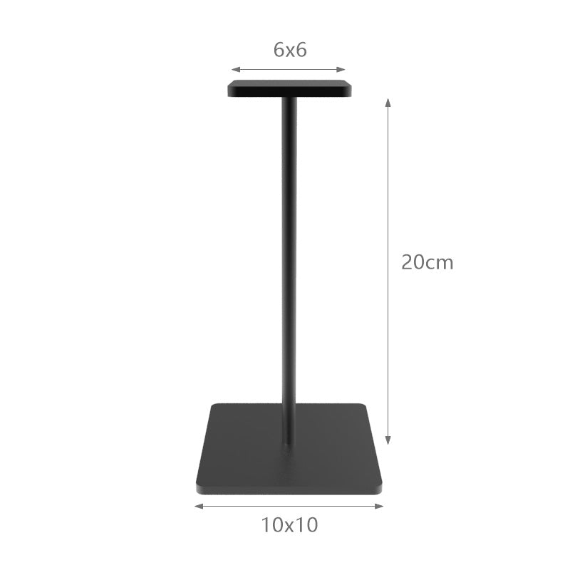 Hand Forged Heightened Vase Metal Display Stand