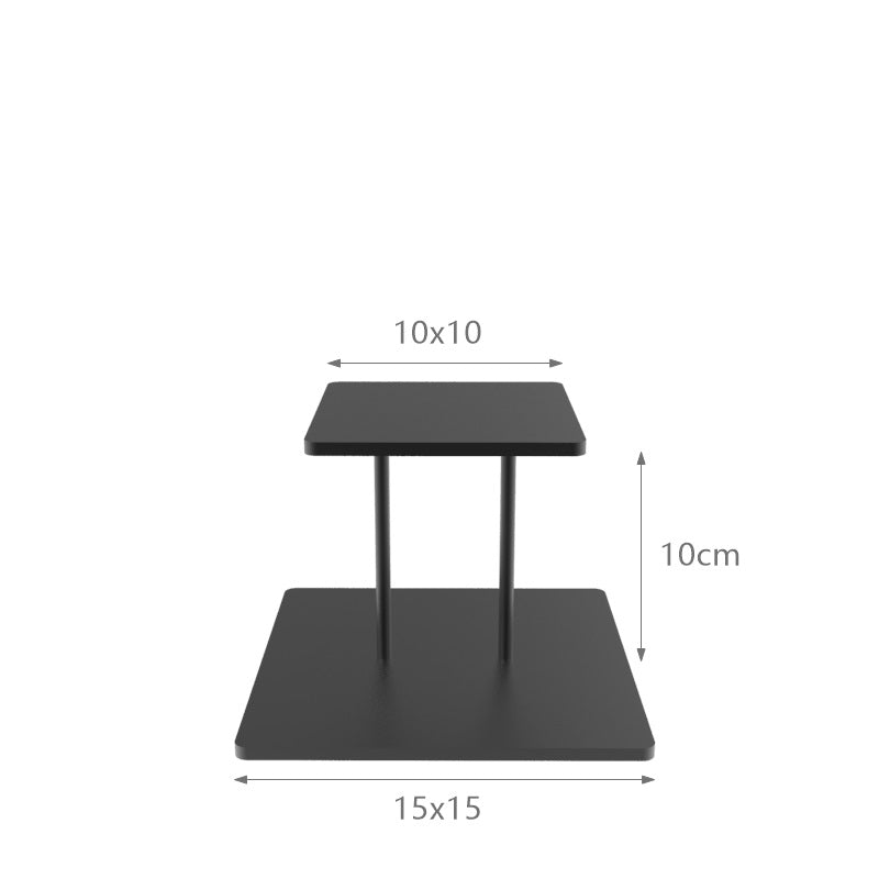 Hand Forged Heightened Vase Metal Display Stand